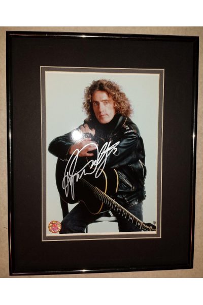 Roger Daltrey 8x10 Signed Autographed Framed the Who