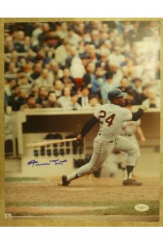 Willie Mays 11x14 Photo Signed Autographed JSA