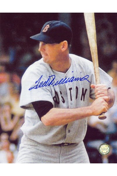 Ted Williams Signed 8x10 Photo Autographed