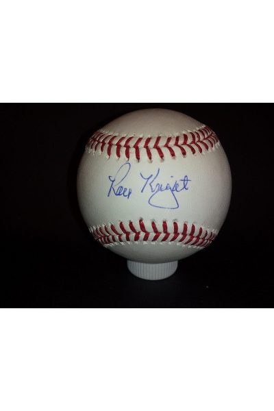Ray Knight Signed Offical Baseball Autographed Auto Steiner 1986 Mets Ws MVP