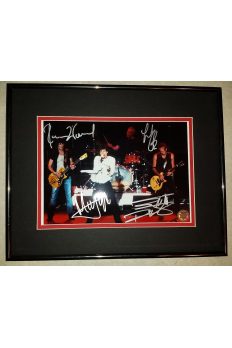 The Rolling Stones 8x10 Signed Autographed Framed Mick Jagger Keith Richards