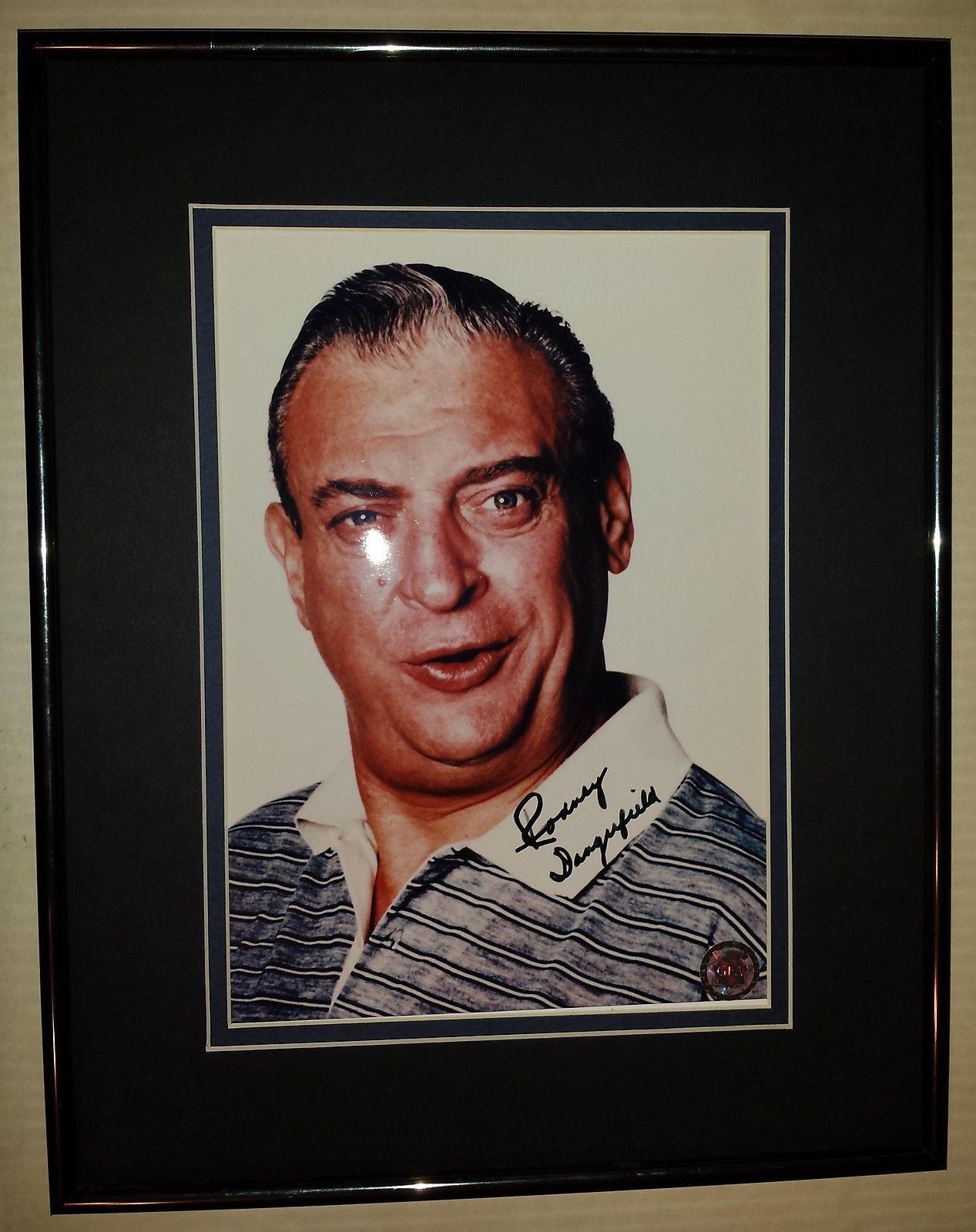 Framed Rodney Dangerfield - Mets - Autograph Promo Print