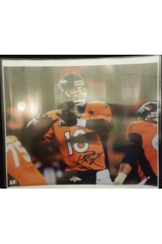 Peyton Manning Signed 16x20 Photo Autographed Auto GA GAI COA Colts Broncos