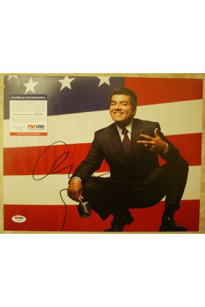 George Lopez 11x14 Photo Signed Autographed Auto PSA DNA