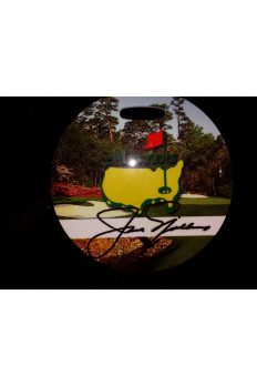 The Masters Golf Bag Tag Jack Nicklaus Facsimile Signature Very rare Circa 1998