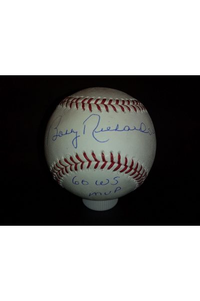 Bobby Richardson Signed Offical Baseball Autographed Auto Steiner 60 Ws MVP