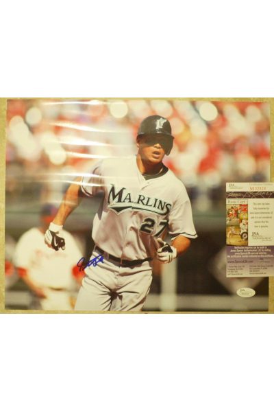 Mike Giancarlo Stanton 11x14 Photo Signed Autographed Auto JSA Marlins