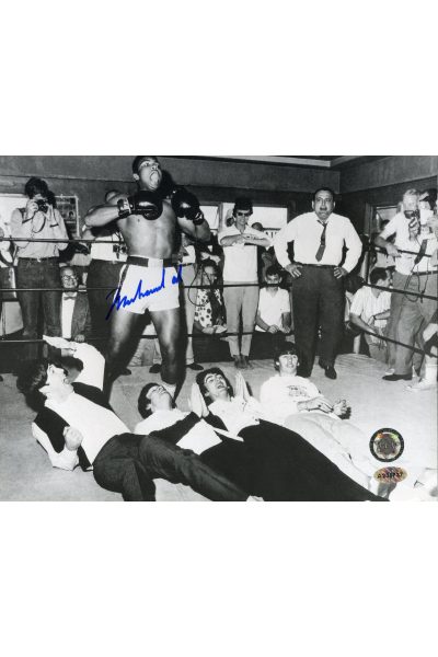 Muhammad Ali Signed 8x10 Photo Autographed The Beatles