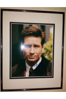 David Duchovny 8x10 Signed Autographed Framed X-files