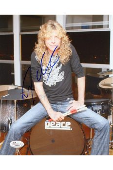 Steven Adler Guns n Roses 8x10 Photo Signed Autographed Auto JSA COA Rare