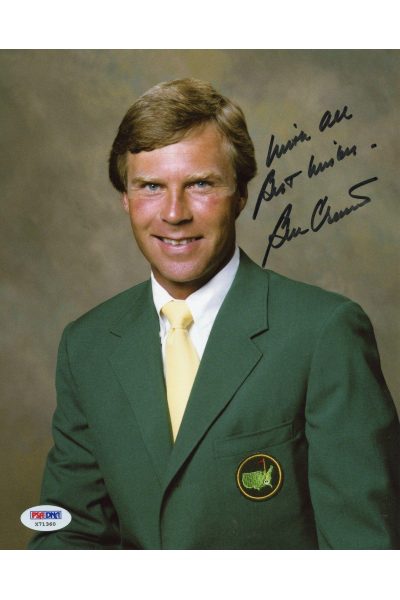 Ben Crenshaw 8x10 Photo Signed Autographed Auto PSA DNA COA Masters Augusta PGA