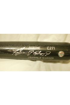 Ken Griffey Jr Bat Signed Autographed Baseball Game Madel