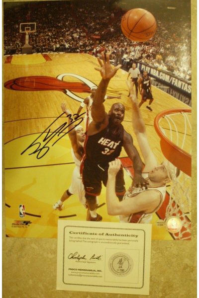 Shaquille O'Neal Signed 11x14 Signed Photo Autographed