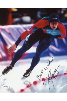 Dan Jansen 8x10 Photo Signed Autographed Auto JSA COA Olympic Gold Speed Skater