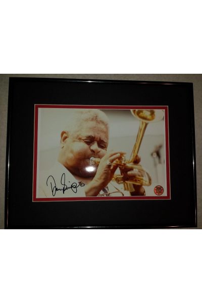 Dizzy Gillespie 8x10 Signed Autographed Framed Jazz