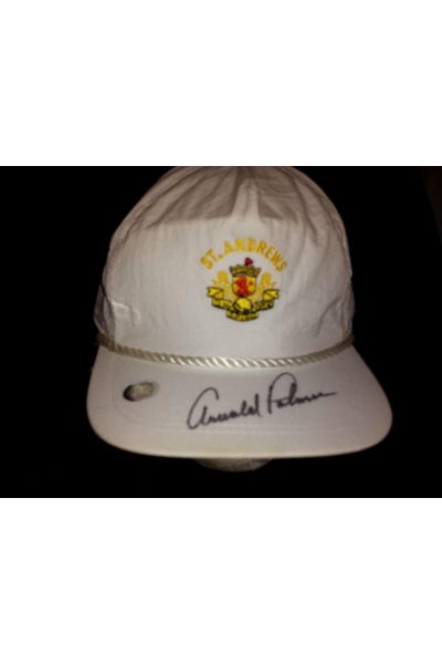 Arnold Palmer Signed St Andrews Hat Autographed