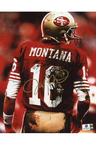 Joe Montana Signed 8x10 Photo Autographed Auto GA GAI COA 49ers Notre Dame HOF