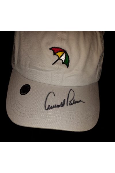Arnold Palmer Signed Logo Hat Autographed