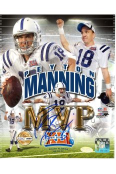 Peyton Manning 8x10 Photo Signed Autographed Auto COA Steiner Sports Colts