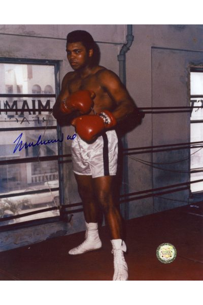 Muhammad Ali Signed 8x10 Photo Autographed Miami 4th Street Gym