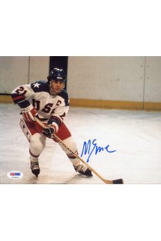 Mike Eruzione 8x10 Photo Signed Auto PSA DNA 1980 Gold Medal Miracle on Ice