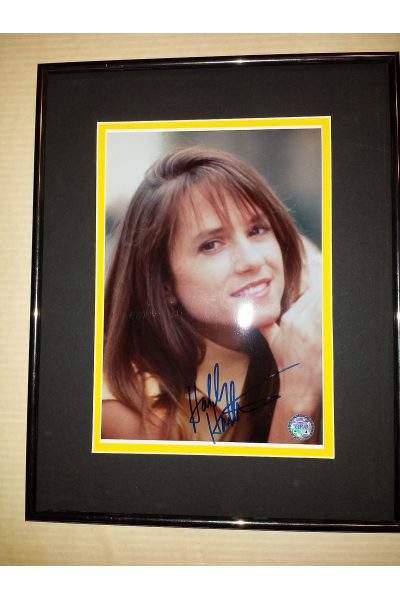 Holly Hunter 8x10 Signed Autographed Framed Cute