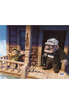 Ed Asner 8x10 Photo Signed Autographed Auto PSA DNA Up Inscription Mary Tyler