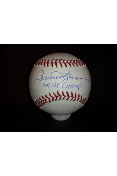 Rollie FingersSigned Offical Baseball Autographed Auto Steiner 3xWS Champs