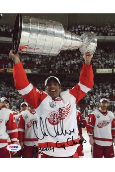 Chris Chelios 8x10 Photo Signed Autographed Auto PSA DNA Red Wings Blackhawks