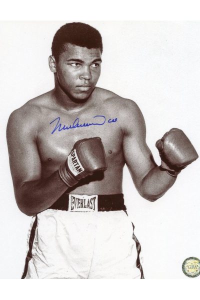 Muhammad Ali Signed 8x10 Photo Autographed Po B&W