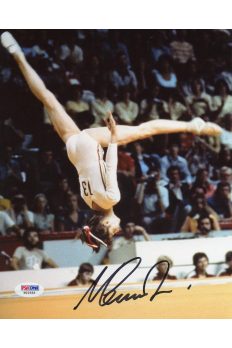 Nadia Comaneci 8x10 Photo Signed Autographed Auto PSA DNA Olympic Gold Gymnast