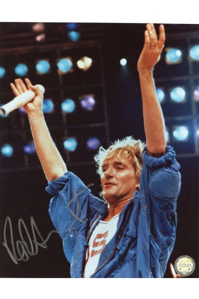 Rod Stewart 8x10 Signed Autographed