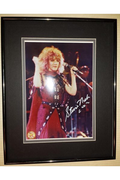 Stevie Nicks 8x10 Signed Autographed Framed Fleetwood mac