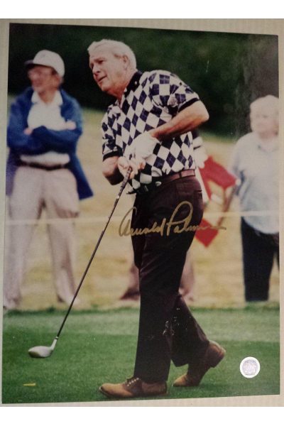 Arnold Palmer Signed 11x14 Photo Autographed