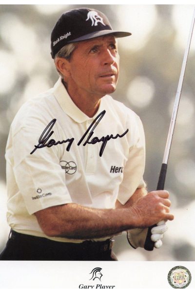 Gary Player Signed 8x10 Photo Autographed