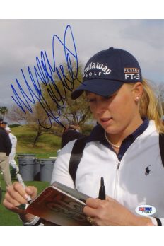 Morgan Pressel 8x10 Photo Signed Autographed Auto PSA DNA COA Sexy Golf Lpga