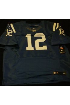 Andrew Luck Signed Autographed Jersey Nike 52 On Field Colts Stanford