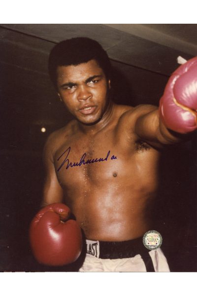 Muhammad Ali Signed 8x10 Photo Autographed Left Jab
