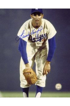 Sandy Koufax Signed 8x10 Photo Autographed On the mound