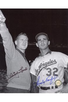 Sandy Koufax Whitey Ford Signed 8x10 Photo Autographed