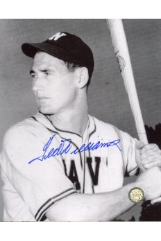 Ted Williams Signed 8x10 Photo Autographed Minor League