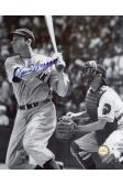 Joe DiMaggio Signed 8x10 Photo Autographed Posed with Bat Spring Training