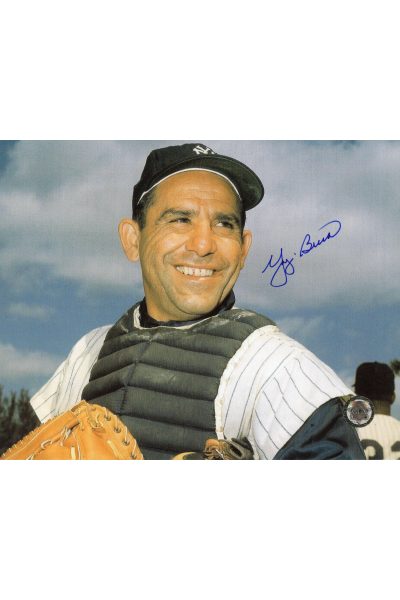 Yogi Berra Signed 8x10 Photo Autographed Posed head shot