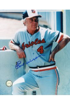 Earl Weaver Signed 8x10 Photo Autographed Manager Orioles