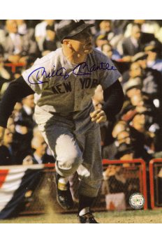Mickey Mantle Signed 8x10 Photo Autographed Running to First