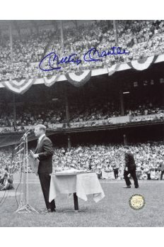 Mickey Mantle Signed 8x10 Photo Autographed MM Day June 8, 1969
