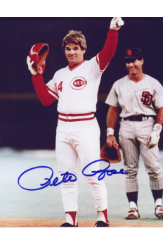 Pete Rose Signed 8x10 Photo Autographed