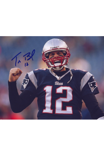 Tom Brady 8x10 Photo Signed Autograph Patriots