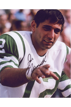 Joe Namath 8x10 Photo Signed Autograph NY Jets HOF Broadway Hand Out