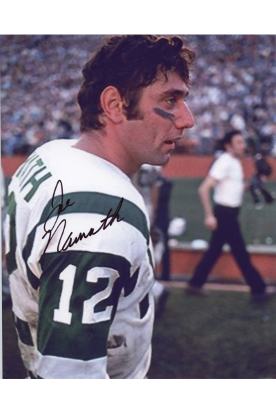 Joe Namath 8x10 Photo Signed Autograph NY Jets HOF Broadway